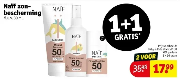 Aanbieding: Zon-bescherming
