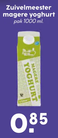 Aanbieding: Magere yoghurt