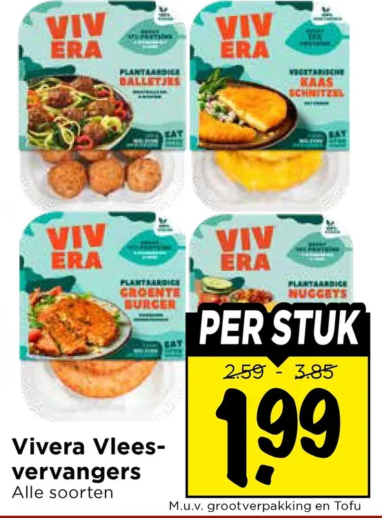 Aanbieding: Vleesvervangers
