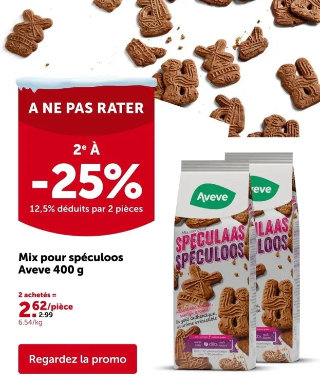 Offre: Mix pour spéculoos