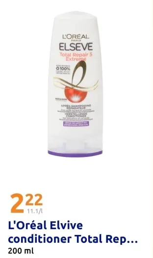 Aanbieding: Elvive conditioner Total Repair
