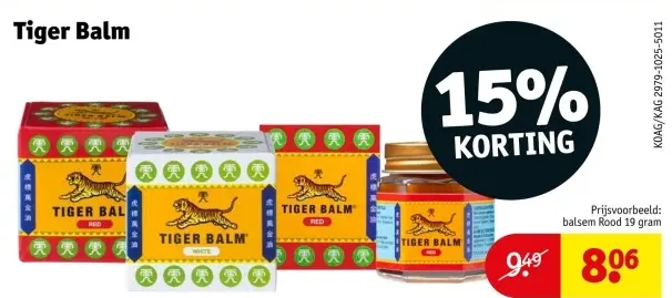 Aanbieding: Tiger Balm