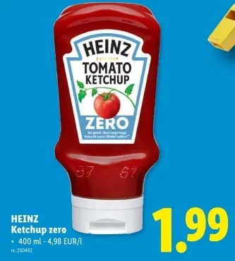 Promotie: Ketchup zero