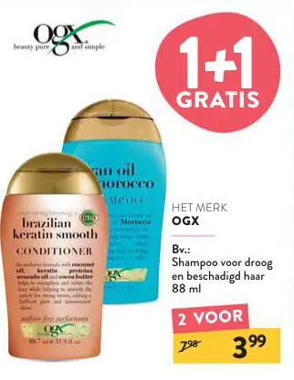 Aanbieding: Shampoo voor droog en beschadigd haar