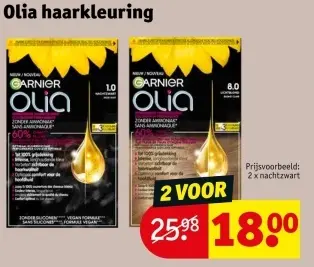 Promotie: Olia haarkleuring