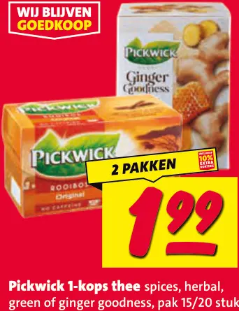 Aanbieding: 1-kops thee
