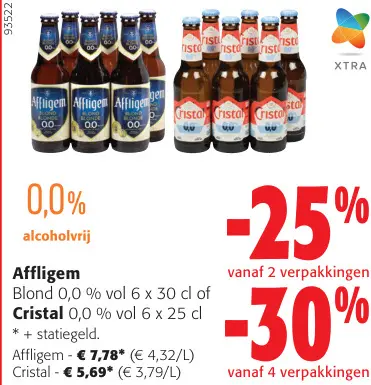 Promotie: Affligem of Cristal