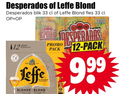 Aanbieding: Desperados of Leffe Blond