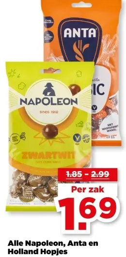 Aanbieding: Napoleon Zwartwit