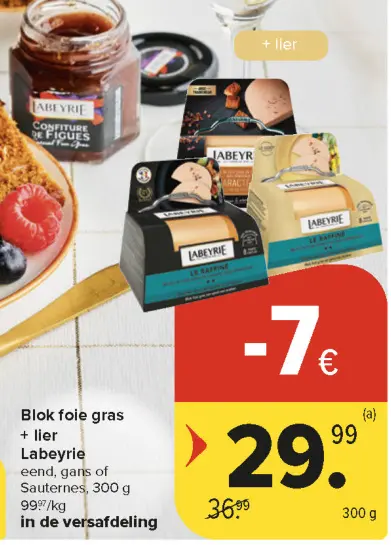 Aanbieding: Blok foie gras