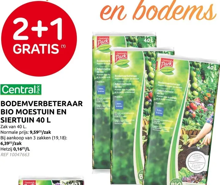 Promotie: Bodemverbeteraar bio moestuin en siertuin