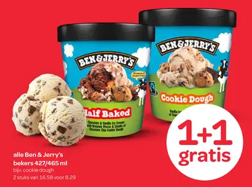 Aanbieding: Ben & Jerry's bekers