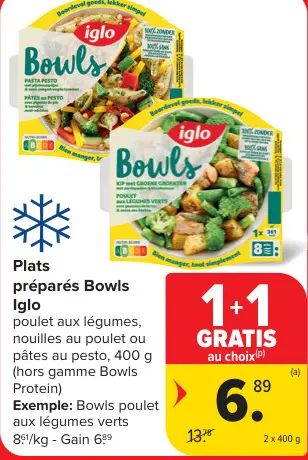 Offre: Pâtes au pesto
