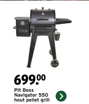 Aanbieding: Pit Boss Navigator 550 hout pellet grill