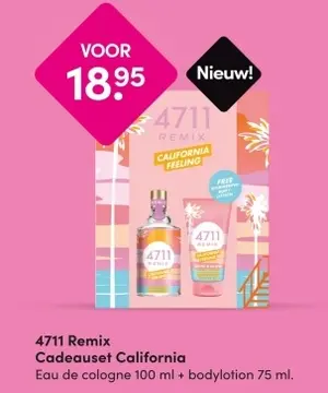 Aanbieding: 4711 Remix Cadeauset California