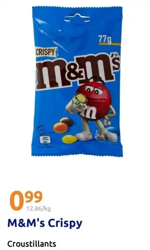 Offre: M&M's Crispy