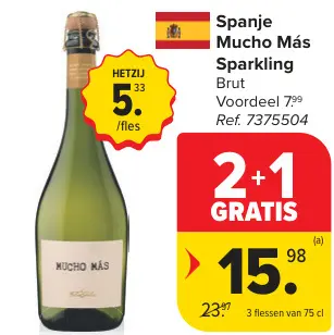 Promotie: Mucho Más Sparkling Brut