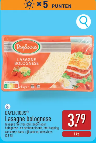Promotie: Lasagne bolognese