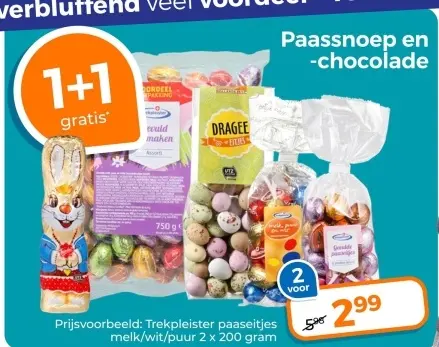 Aanbieding: Paassnoep en -chocolade