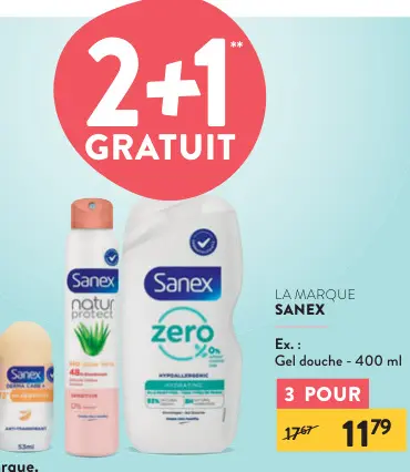 Offre: Gel douche