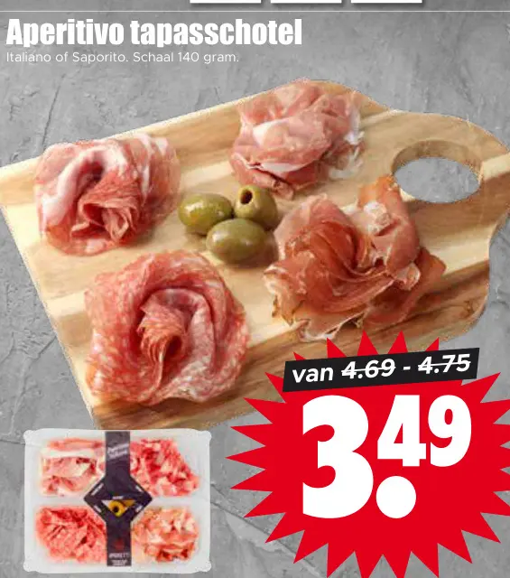 Aanbieding: Aperitivo tapasschotel