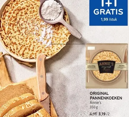 Promotie: Annie's Original pannenkoeken