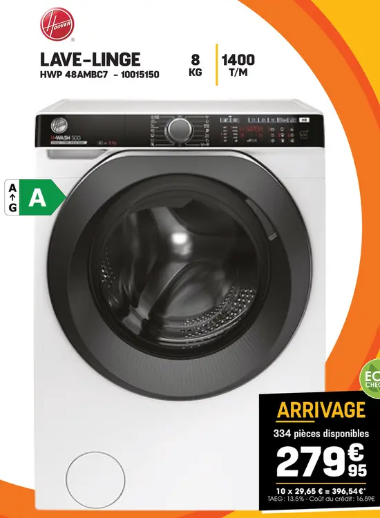 Offre: Lave-linge