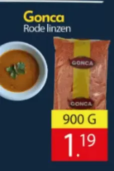 Aanbieding: Rode linzen