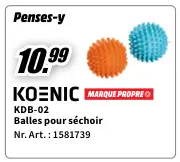 Offre: Balles pour séchoir