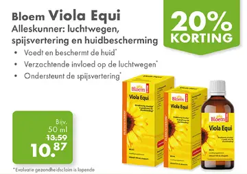 Aanbieding: Bloem Viola Equi