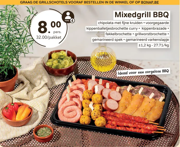Promotie: Mixedgrill BBQ