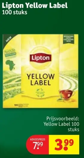 Promotie: Yellow Label