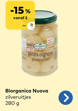 Aanbieding: Biorganica Nuova zilveruitjes