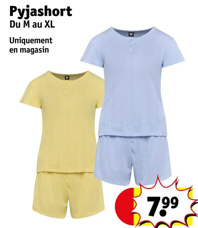 Offre: Pyjashort