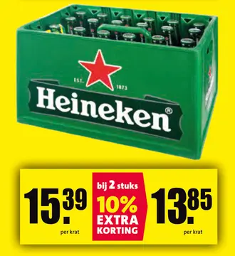 Aanbieding: Heineken krat