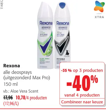 Promotie: Alle deosprays