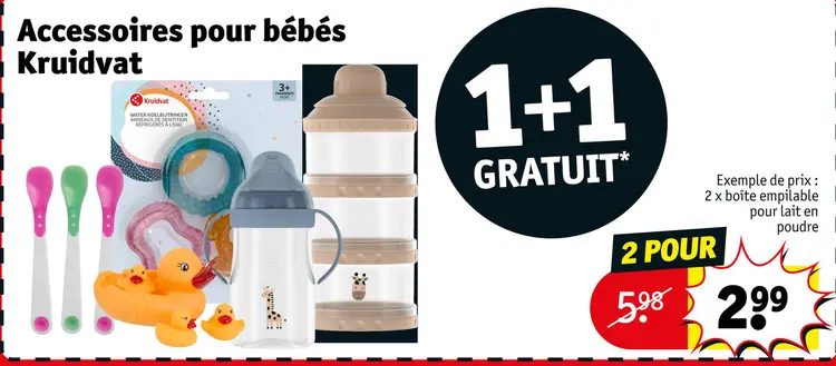 Offre: Accessoires pour bébés