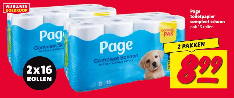 Aanbieding: toiletpapier