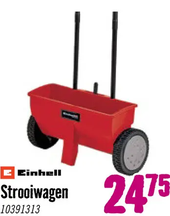 Aanbieding: EINHELL Strooiwagen 12 liter