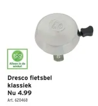 Aanbieding: Dresco fietsbel klassiek