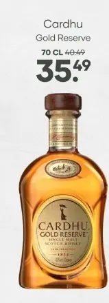 Aanbieding: Cardhu Gold Reserve