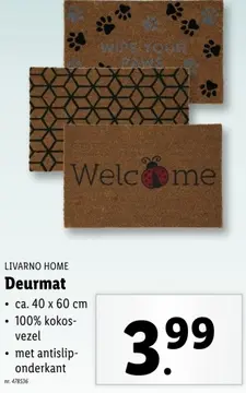 Aanbieding: Deurmat