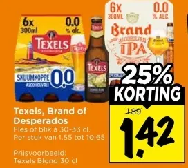 Texels, Brand of Desperados