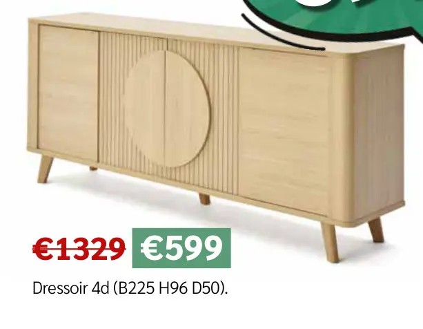 Promotie: Dressoir 4d