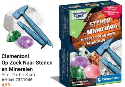 Aanbieding: Op Zoek Naar Stenen en Mineralen