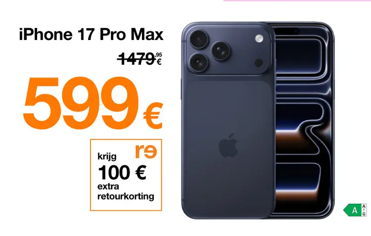 Promotie: iPhone 17 Pro Max