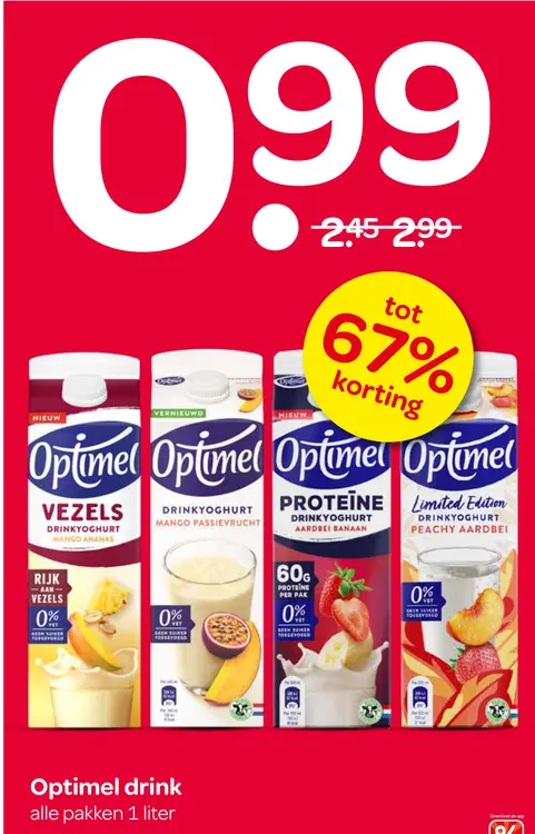 Aanbieding: Optimel drink
