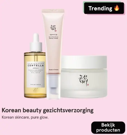 Aanbieding: Korean beauty gezichtsverzorging