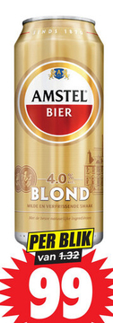 Aanbieding: AMSTEL BIER BLOND