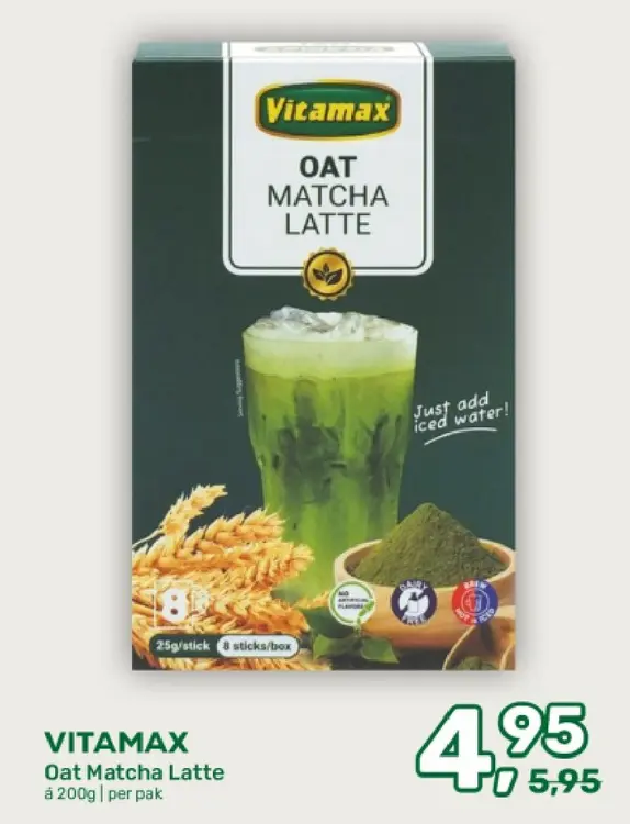Aanbieding: Oat Matcha Latte